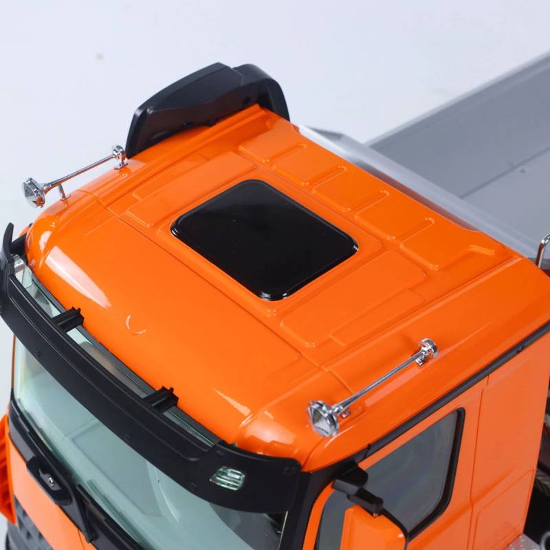 Arocs 6x6 porteur benne électrique RTR 1/14 - Kabolite K5702 Orange