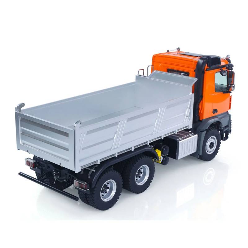 Arocs 6x6 porteur benne électrique RTR 1/14 - Kabolite K5702 Orange