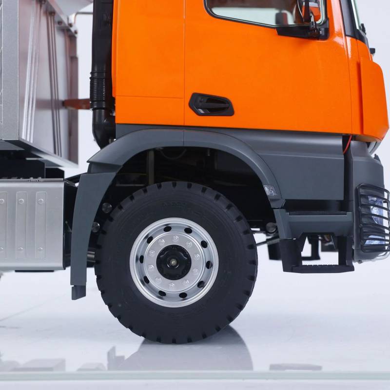 Arocs 6x6 porteur benne électrique RTR 1/14 - Kabolite K5702 Orange