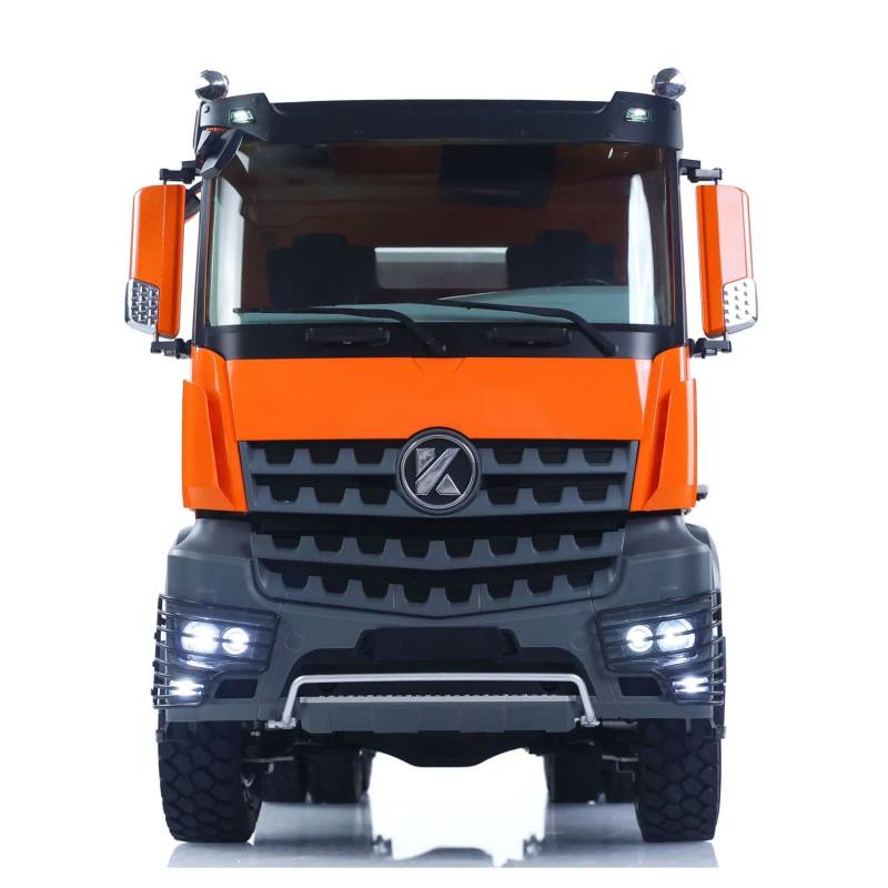 Arocs 6x6 porteur benne électrique RTR 1/14 - Kabolite K5702 Gris métallisé