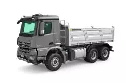 Arocs 6x6 electric tipper RTR 1/14 - Kabolite K5702 Metallic Grey