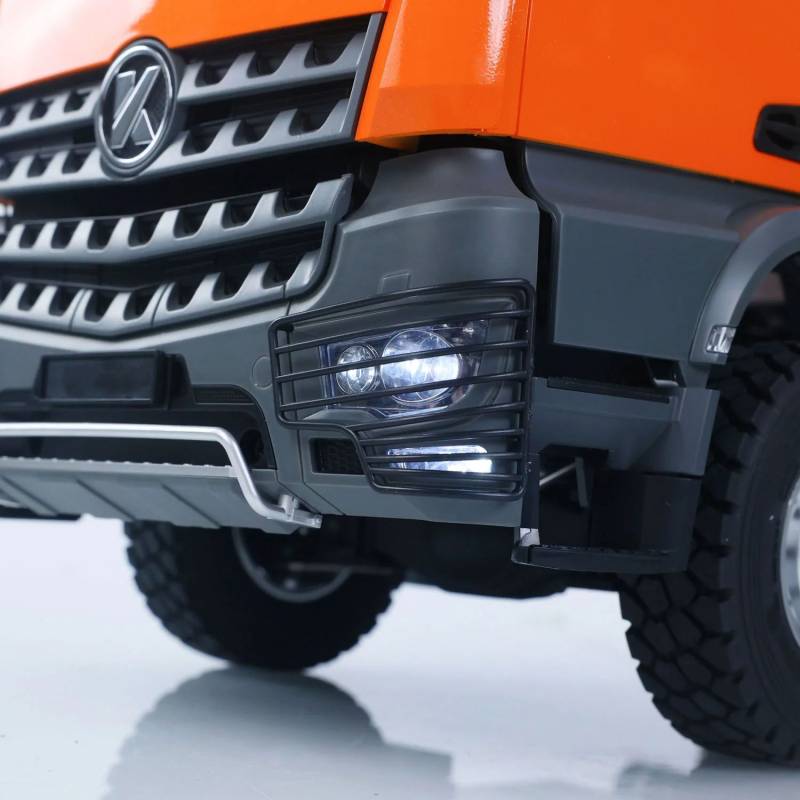 Arocs 8x8 porteur benne électrique RTR 1/14 - Kabolite K5703 Orange