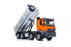 Arocs 8x8 electric tipper RTR 1/14 - Kabolite K5703 Orange