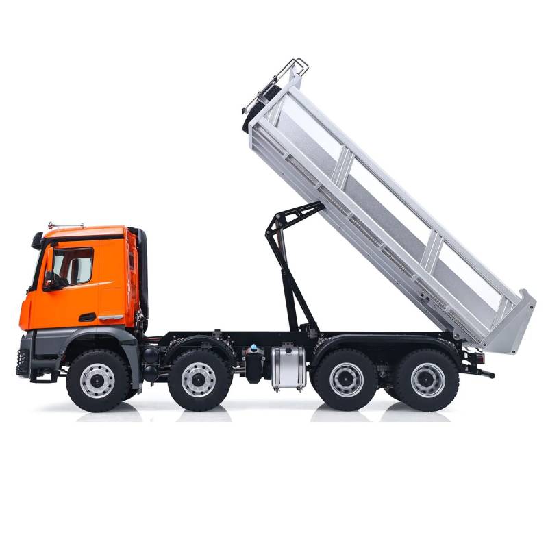 Arocs 8x8 porteur benne électrique RTR 1/14 - Kabolite K5703 Orange