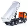 Arocs 8x8 porteur benne électrique RTR 1/14 - Kabolite K5703 Orange