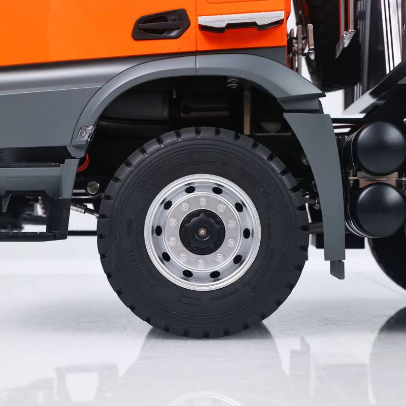 Arocs 8x8 porteur benne électrique RTR 1/14 - Kabolite K5703 Orange