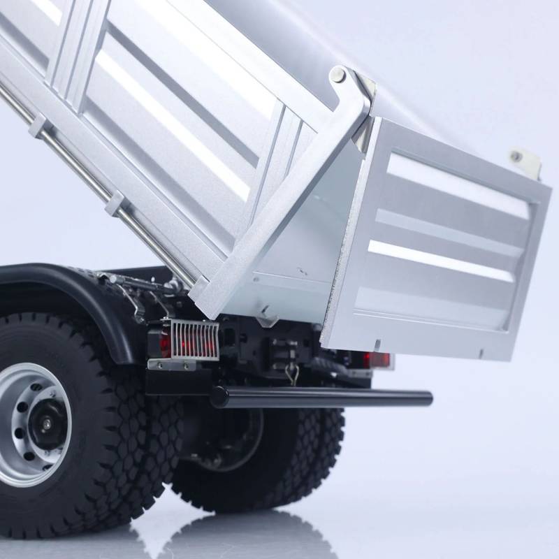 Arocs 8x8 porteur benne électrique RTR 1/14 - Kabolite K5703 Gris métallisé
