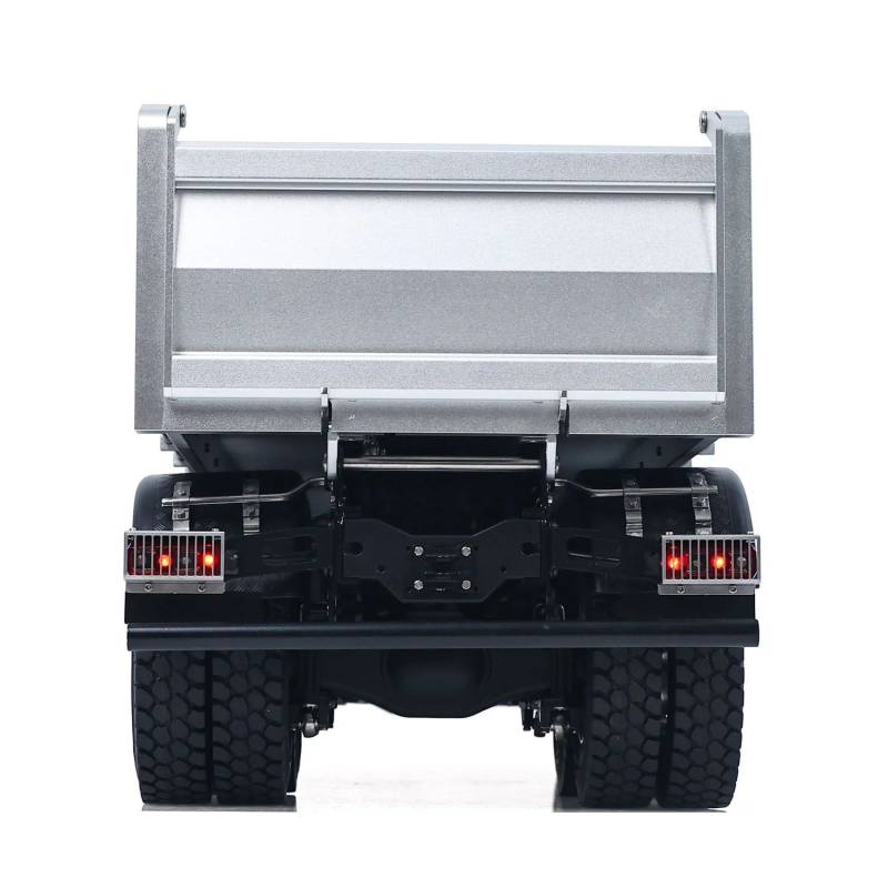 Arocs 8x8 porteur benne électrique RTR 1/14 - Kabolite K5703 Gris métallisé