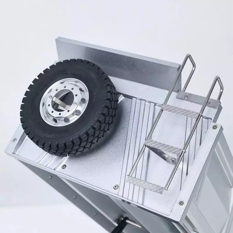 Arocs 8x8 electric tipper RTR 1/14 - Kabolite K5703 Metallic Grey