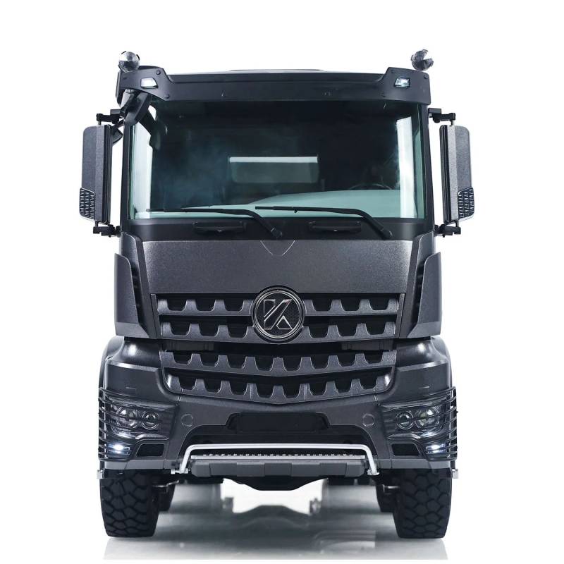 Arocs 8x8 porteur benne électrique RTR 1/14 - Kabolite K5703 Gris métallisé