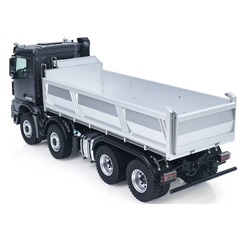 Arocs 8x8 porteur benne électrique RTR 1/14 - Kabolite K5703 Gris métallisé