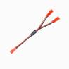 1 Parallel Y cable with JST/BEC connectors, 20AWG silicone wire
