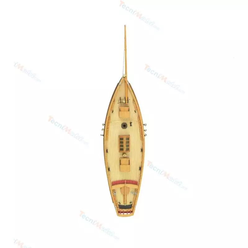 Cotre Pilote Jolie Brise - Maquette de bateau en bois - Artesania Latina 22185