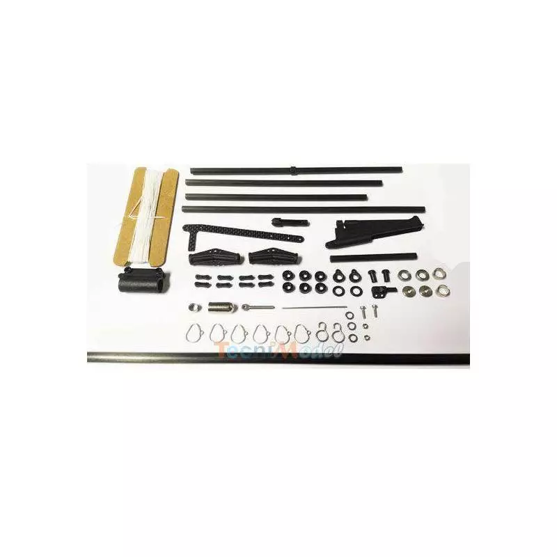 DF95 Mast, new booms and accessories for C sails (without sails) for DF95 v1-v3 - JOYSWAY 8811032