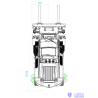 Chariot élévateur hydraulique lourd Linde HT160D 1/14 - Lesu Aoue-LD160S RD-A0014-KIT
