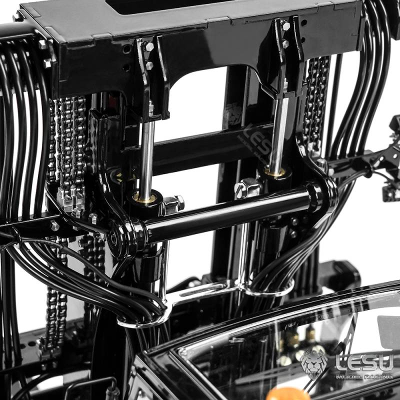 Linde HT160D 1/14 heavy-duty hydraulic forklift by Lesu - Lesu Aoue-LD160S RD-A0014-KIT