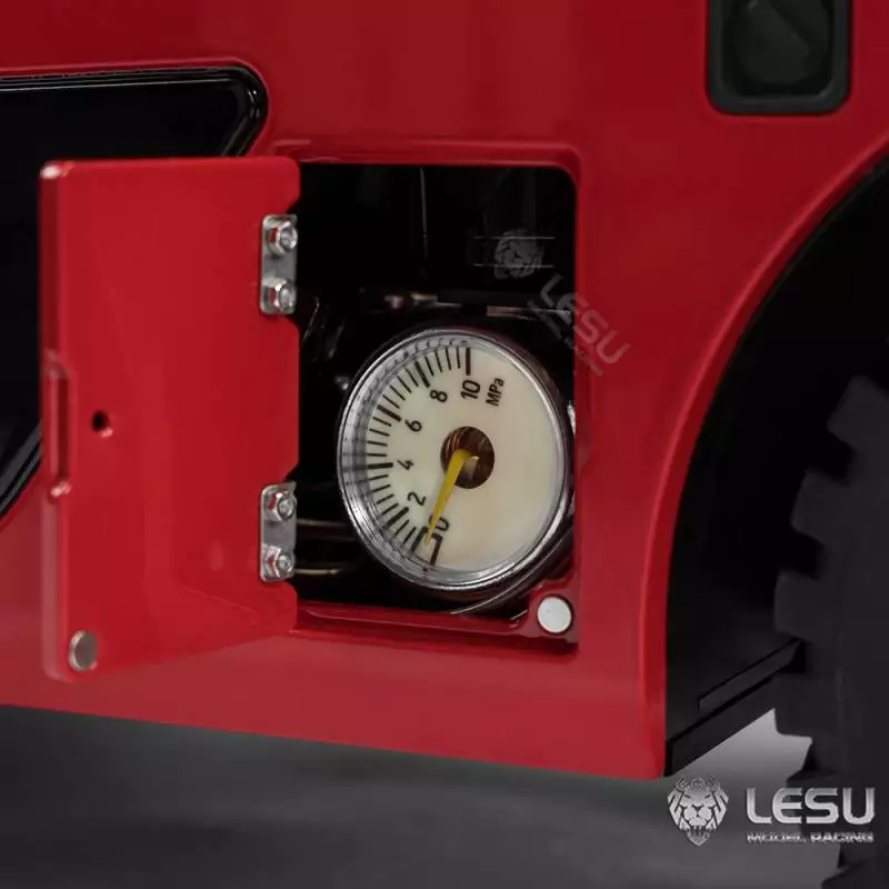 Linde HT160D 1/14 heavy-duty hydraulic forklift by Lesu - Lesu Aoue-LD160S RD-A0014-KIT