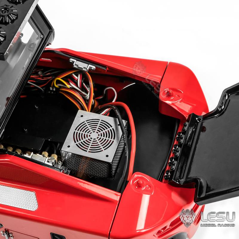 Linde HT160D 1/14 heavy-duty hydraulic forklift by Lesu - Lesu Aoue-LD160S RD-A0014-KIT