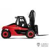 Linde HT160D 1/14 heavy-duty hydraulic forklift by Lesu - Lesu Aoue-LD160S RD-A0014-KIT
