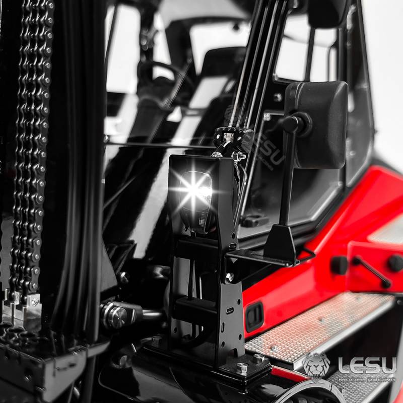 Linde HT160D 1/14 heavy-duty hydraulic forklift by Lesu - Lesu Aoue-LD160S RD-A0014-KIT