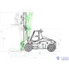 Chariot élévateur hydraulique lourd Linde HT160D 1/14 - Lesu Aoue-LD160S RD-A0014-KIT
