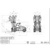 Chariot élévateur hydraulique lourd Linde HT160D 1/14 - Lesu Aoue-LD160S RD-A0014-KIT