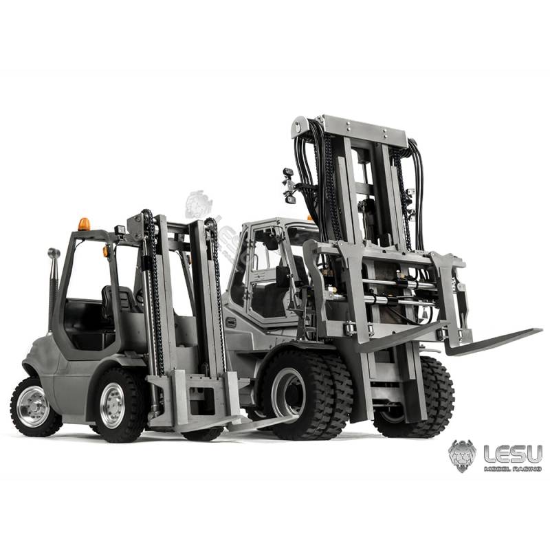 Linde HT160D 1/14 heavy-duty hydraulic forklift by Lesu - Lesu Aoue-LD160S RD-A0014-KIT