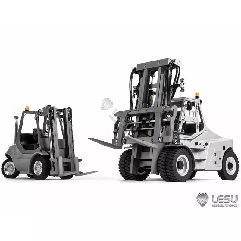 Linde HT160D 1/14 heavy-duty hydraulic forklift by Lesu - Lesu Aoue-LD160S RD-A0014-KIT