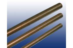2 brass threaded rods M2.5 x 250mm