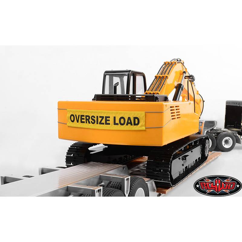 2 Banderoles "Oversize Load" en toile avec cordons - RC4WD Z-S1592