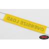 2 "Oversize Load" Flags with ropes - RC4WD Z-S1592