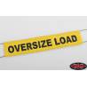 2 "Oversize Load" Flags with ropes - RC4WD Z-S1592