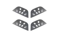 Marches en inox pour Actros MP4 Tamiya