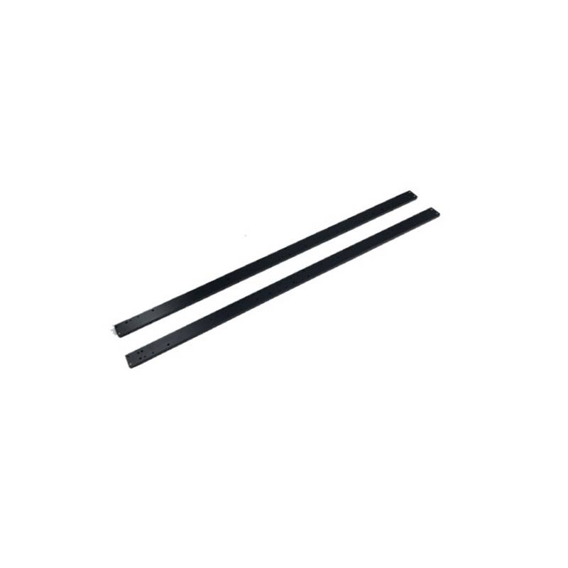 Pair of chassis rails for building a heavy-duty tractor for oversized loads with 4 axles (8x4 / 8x6 / 8x8)