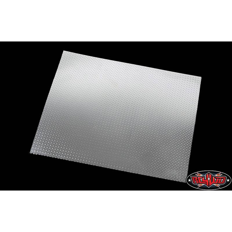 2 Tôles aluminium à motif grain de riz 280x221mm - RC4WD S0533