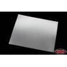 2 Scale diamond plate aluminum sheets, 280x221mm - RC4WD S0533
