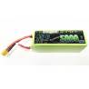 Black Lithium Lipo Battery 5000mAh 45C 6S 25.2V - ProTronik 9500360