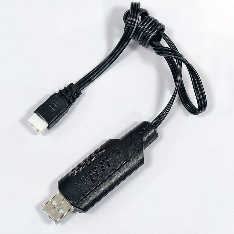 Chargeur USB 1A pour accu LiFePo4 6,6V 850mAh Joysway - Joysway 8811042