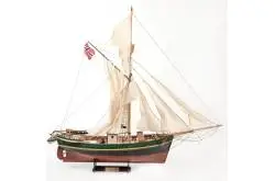 Gjoa : le navire d'Amundsen, maquette de bateau en bois - OCCRE 12016