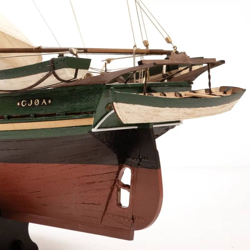 Gjoa : le navire d'Amundsen, maquette de bateau en bois - OCCRE 12016
