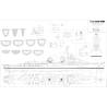 Plan MRB USS Cassin Young 1/100