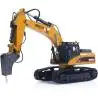 Huina 580 RC Excavator V5 1/14 FULL ALLOY 23Ch 2.4Ghz - Huina CY1580 Version 5
