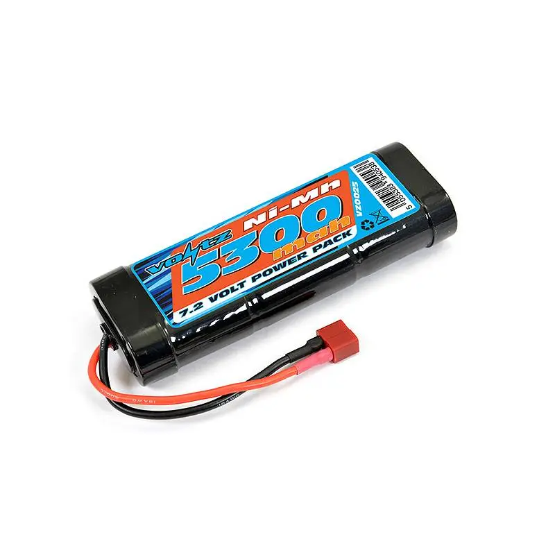 7.2V 5300mAh NiMh battery with T-Dean plug - Voltz VZ0025D