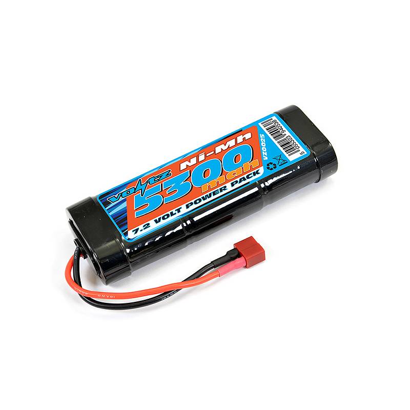 Batterie NiMh 7,2V 5300mAh avec prise T-Dean - Voltz VZ0025D
