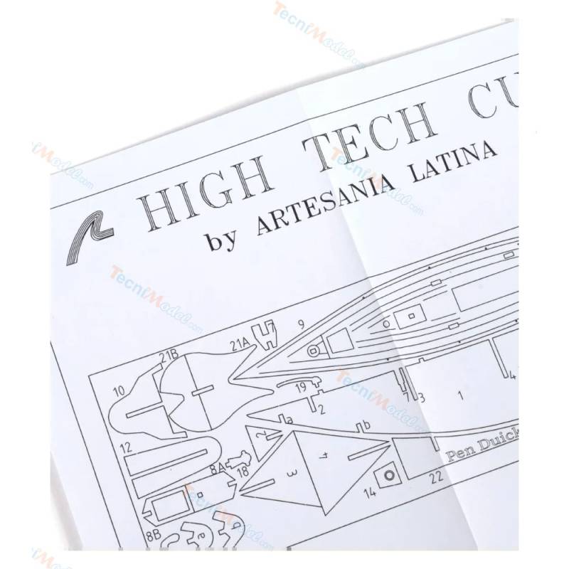 Pen Duick Easy Kit (1/56 scale) by Artesania Latina 17002