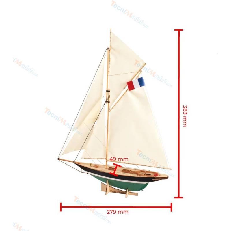 Pen Duick Easy Kit (1/56 scale) by Artesania Latina 17002