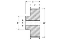 Pulley 25 teeth