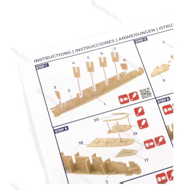 Easy Kit TITANIC 1/1000 de Artesania Latina 17003