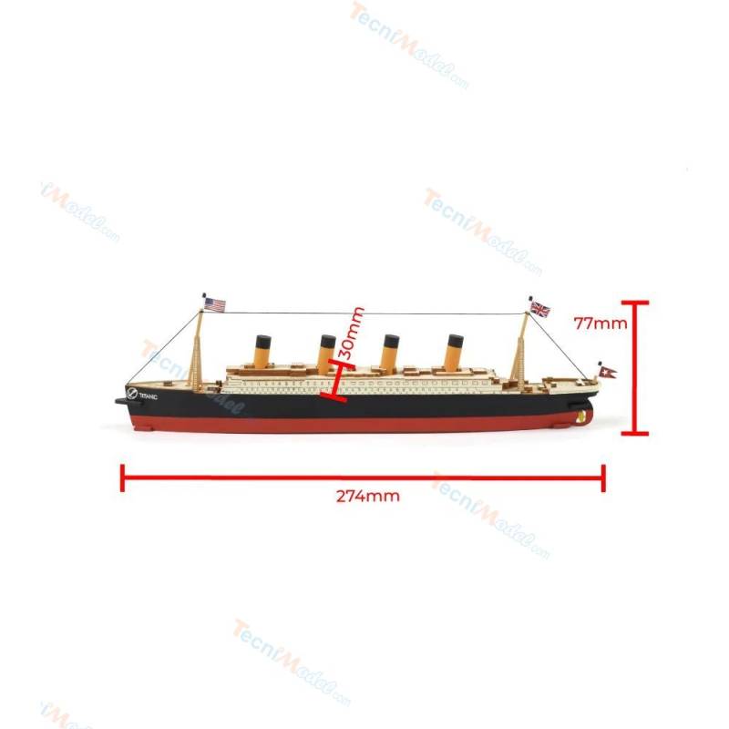 Easy Kit TITANIC 1/1000 de Artesania Latina 17003