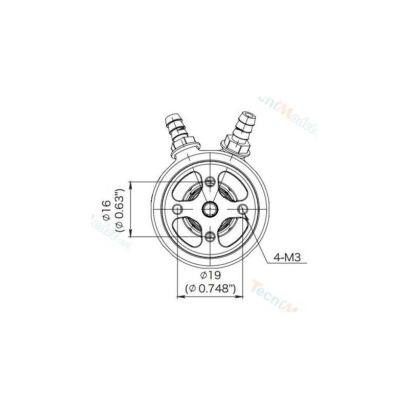 Moteur HOBBYWING SEAKING 2850SL 4500KV BLACK MOTOR V2 - HobbyWing 90070012